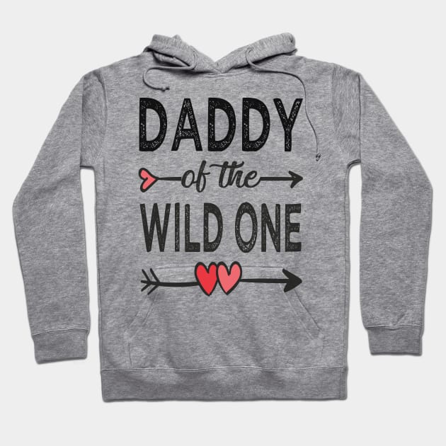 daddy of the wild one Hoodie by Bagshaw Gravity